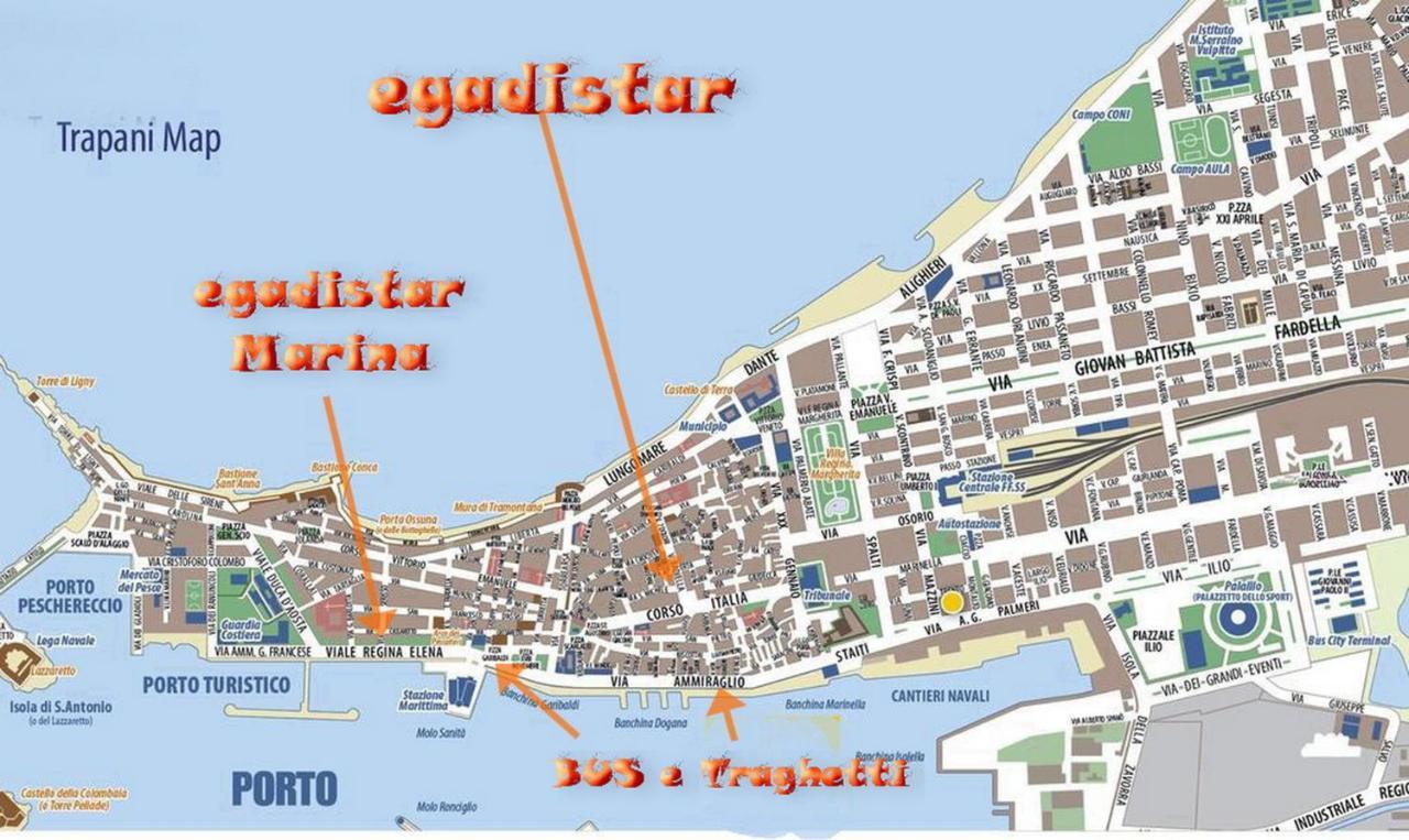 Trapani Egadistar Apartments Ngoại thất bức ảnh